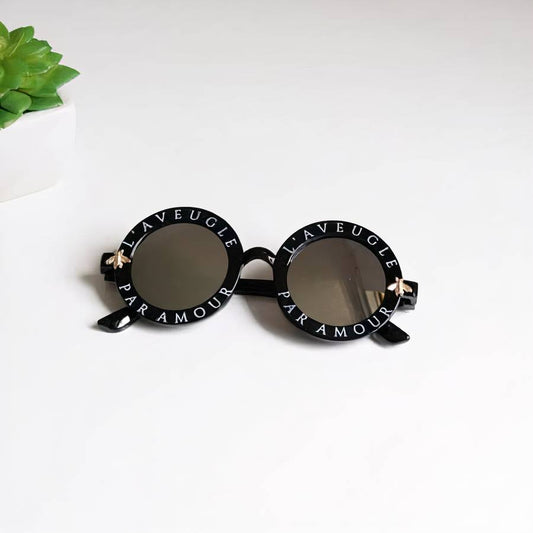 Baby Round Frame Sunglasses Toddler UV Protection Shades