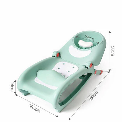 Baby Foldable Hair Washing Chair Portable Infant Shampoo Seat