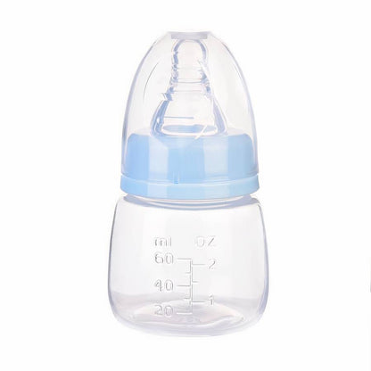Natural Mini Baby Feeding Bottle Breastfeeding Nipple Infant Toddler Starter Bottle