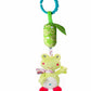 Cotton Baby Rattle Hand Plush Toy with Bell Sensory Teether for Infants