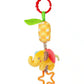 Cotton Baby Rattle Hand Plush Toy with Bell Sensory Teether for Infants