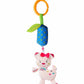 Cotton Baby Rattle Hand Plush Toy with Bell Sensory Teether for Infants