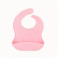 Waterproof Durable Silicone Baby Bib Easy Clean Mess Free Baby Feeding Accessory