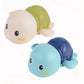 Floating Turtle Baby Bath Toy Soft Waterproof Bath Toy for Infant Toddler