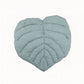 Nordic Leaf Shaped Baby Play Mat Soft Cotton Crib Blanket for Infant