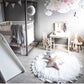 Round Baby Play Mat Soft Cotton Toddler Activity Rug