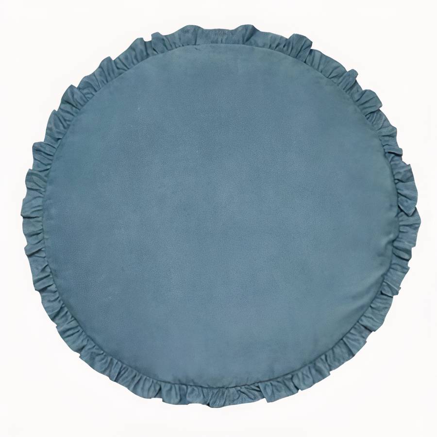 Round Baby Play Mat Soft Cotton Toddler Activity Rug