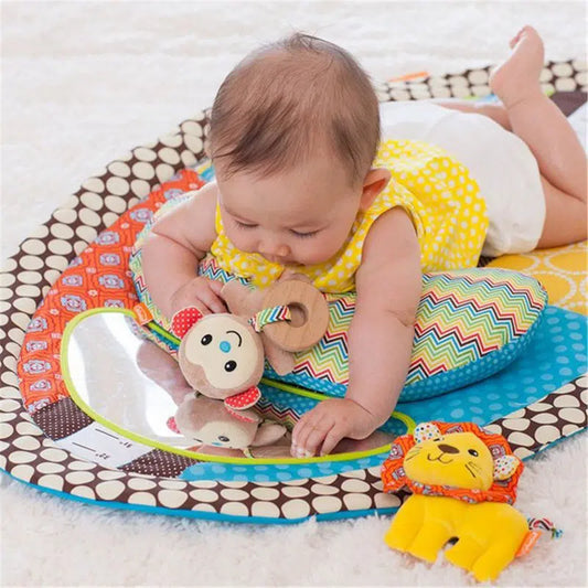 Baby Tummy Time Sensory Play Mat for Infant Development