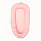 Portable Cotton Baby Bed Nest and Infant Crib Reducer for Newborns