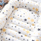Baby Bed Nest Star Pattern Infant Sleep Pod Baby Lounger Mattress Reducer