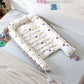 Baby Bed Nest Star Pattern Infant Sleep Pod Baby Lounger Mattress Reducer
