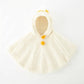 Cute Baby Fleece Hooded Jacket Soft Warm Infant Outerwear