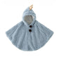 Cute Baby Fleece Hooded Jacket Soft Warm Infant Outerwear