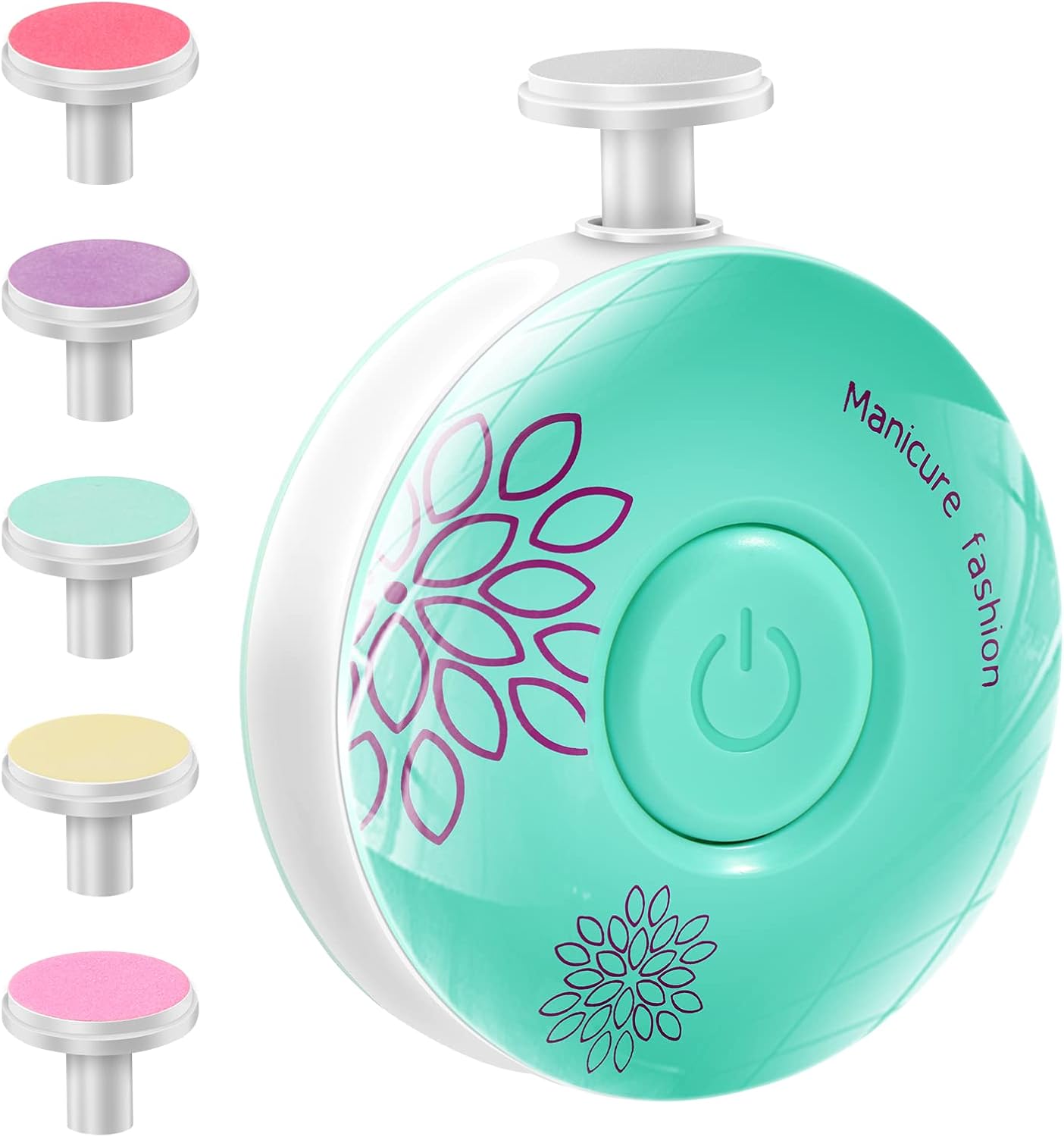 Electric Baby Nail File Safe Infant Manicure Grinder Kit