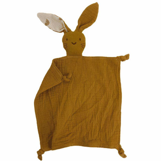 Cute Baby Bunny Lovey Cotton Comforter for Boys and Girls