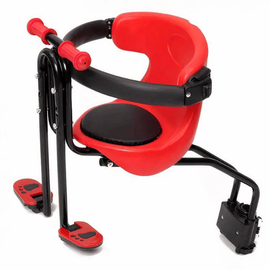 Secure Baby Bicycle Seat for Toddlers with Safety Harness