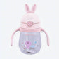 Baby Bottle with Straw for Infants Easy to Drink Infant Feeding Bottle