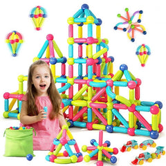 Magnetic Building Set for Kids Educational Toy STEM Construction Blocks