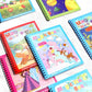 Set of 5 Water Reveal Magic Coloring Books for Kids