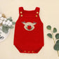 Baby Boy and Girl Knit Romper Cotton Sleeveless Infant Jumpsuit
