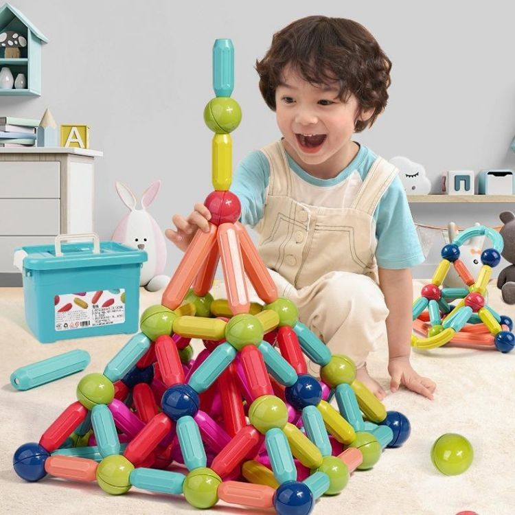 Magnetic Building Set for Kids Educational Toy STEM Construction Blocks