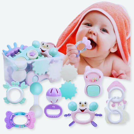 Baby Rattle Toy for Infants Newborn to 12 Months Sensory Development