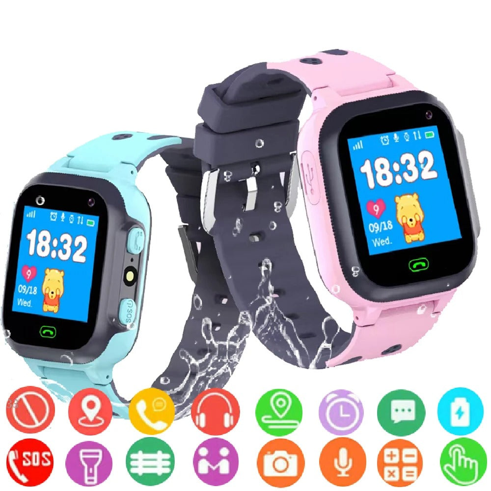 Kids GPS Smartwatch with Location Tracking and Safety Features