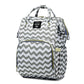 Lequeen Baby Diaper Backpack Bag for Moms and Dads Spacious Travel Changing Bag